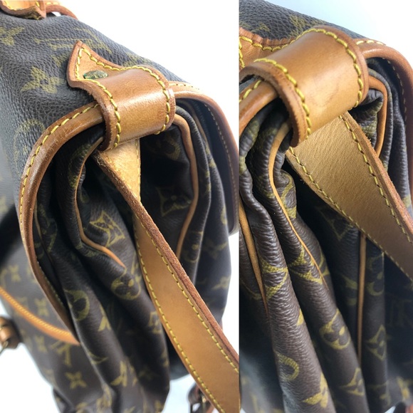 💯LARGE DISCONTINUED CROSSBODY LOUIS VUITTON - Picture 7 of 14